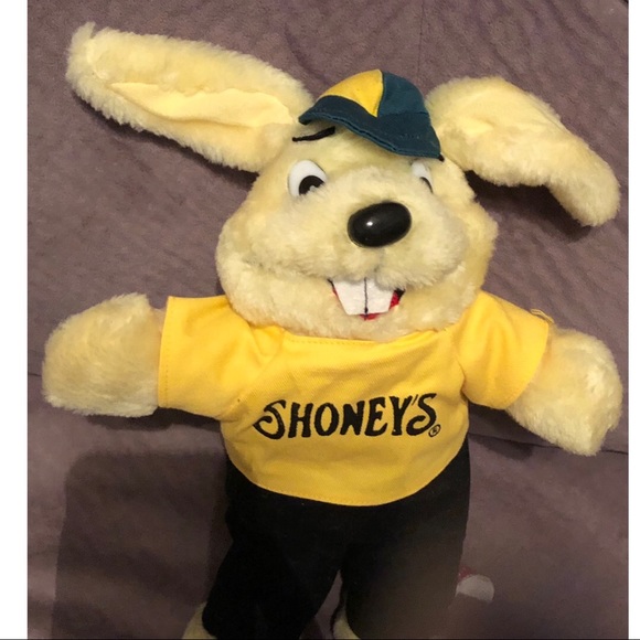 Shoneys Bears and Bunny Stuffed Animals set - Picture 9 of 10